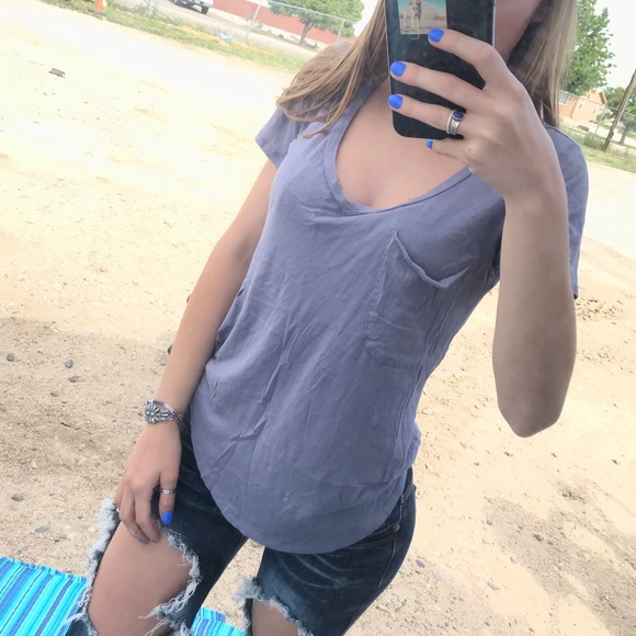 Tops - Pocket tee casual shirt